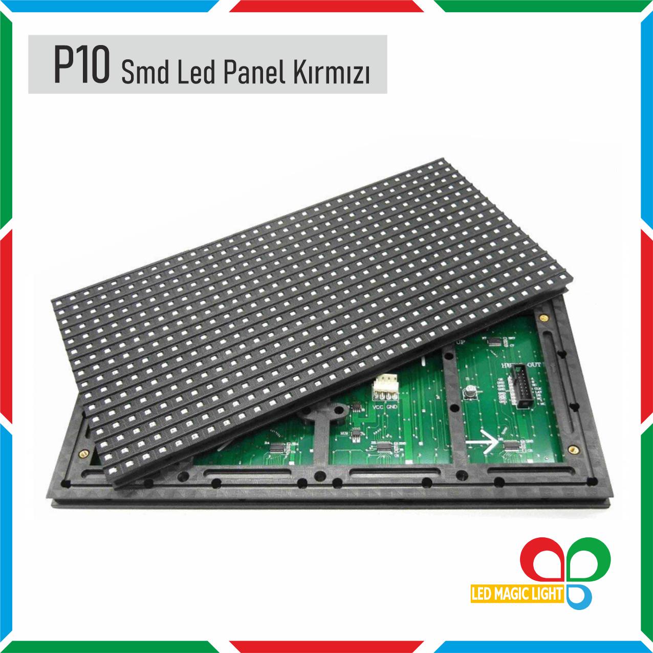 P10 Kırmızı SMD Led Panel