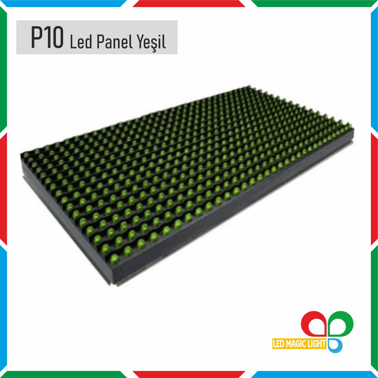 P10 Yeşil Led Panel